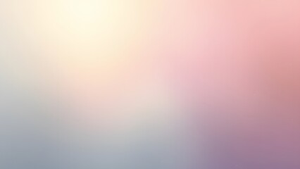 Obraz premium Serene Pastel Gradient Background, Subtle Light Leaks and Calm Atmosphere in White