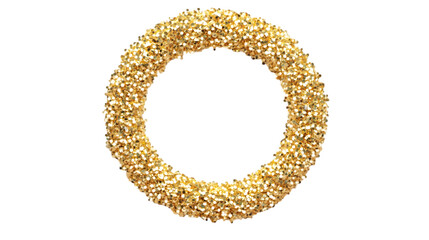 Obraz premium gold glitter frame png