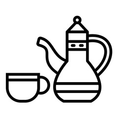 Arabic Coffee Icon