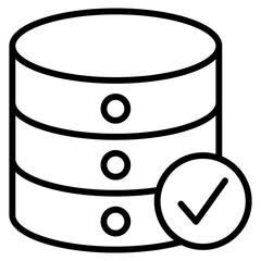 database check single icon