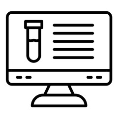 Lab Monitor Icon