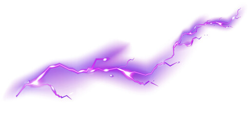 Purple Lightning Effect