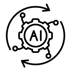 AI Revolution Icon