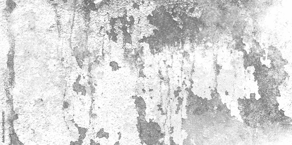 Aufkleber Light Grunge Texture with Weathered Concrete Patterns. Abstract Minimalist Background for Modern and Vintage Design. Grunge polished natural cement or stone old texture