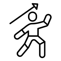 Javelin Throw Icon