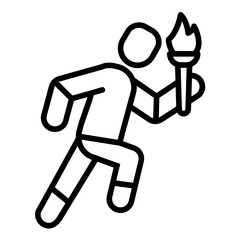 Running Torch Icon