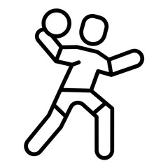 Shot Put Icon