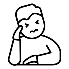 Difficulty Concentrating Icon