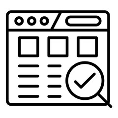 Usability Testing Icon