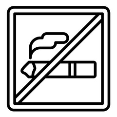 No Smoking Allowed Icon