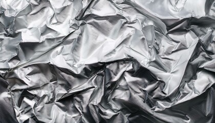 クシャクシャ（銀色、アルミ）