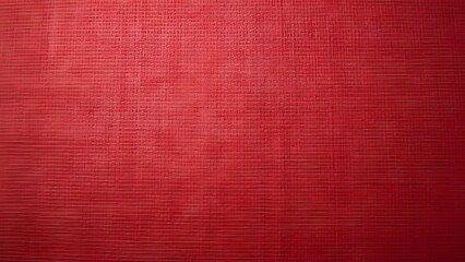 Fototapeta premium Subtle Red Burlap Texture Background, Soft, Textured Red Fabric for Design Projects
