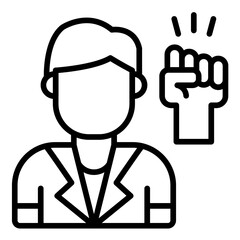 Social Activist Icon