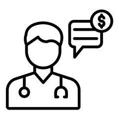 Consultation Fee Icon