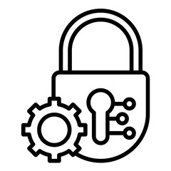 Lock maintenance Icon