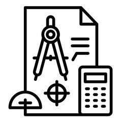Drafting Symbol Icon