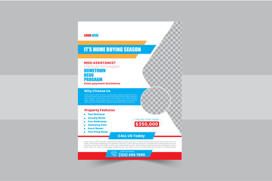 Creative Real Estate Flyer Template