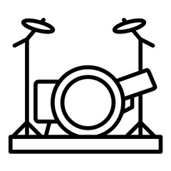 Drum Set Icon