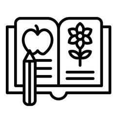 Coloring Book Icon