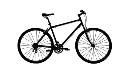 Fototapeta premium bicycle silhouette png