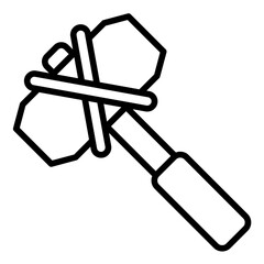 Stone Hammer Icon