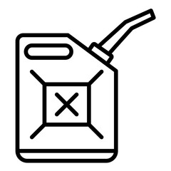 Gasoline Jug Icon
