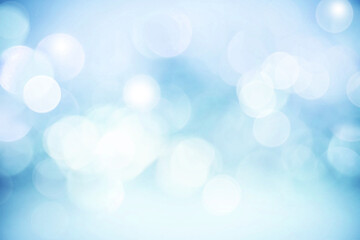 Obraz premium Blue bokeh background blur