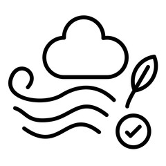 Clean Air Icon