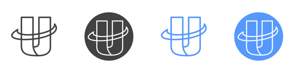 Air travel icon vector symbol outline sign