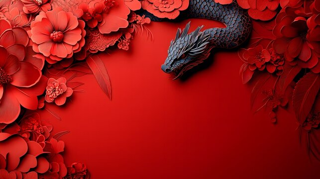 Chinese New Year.lunar new year,year of the snake.&nbsp;symbolizes the Lunar New Year of China
