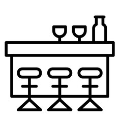Bar Counter Icon