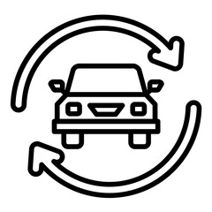 Upcycled Car Icon