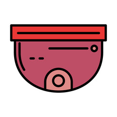 Security Camera Icon Design