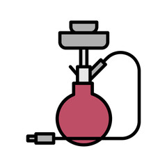 Hookah Icon Design