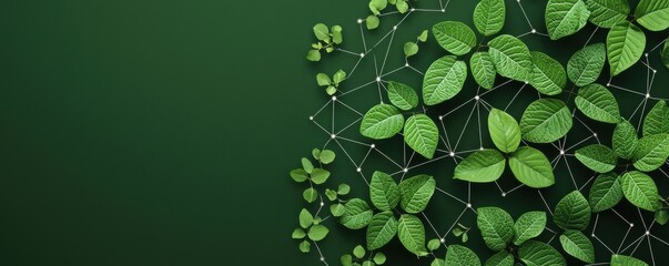 Sustainability practices in business green environment visual content