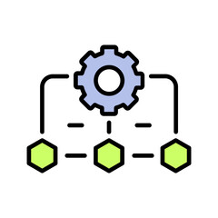 Digital Workflow Icon Design