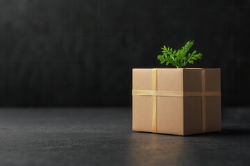 Sustainable business practices eco-friendly packaging urban setting