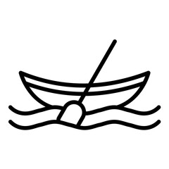 Canoeing Icon