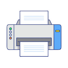 laminator vector icon, office vector illustration - simple illustration of laminator perfect for logos, and office-themed designs.