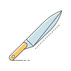 letter opener vector icon, office vector illustration - simple illustration of letter opener perfect for logos, and office-themed designs.