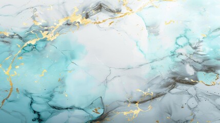 Turqoise Creative Marble Background.  Artistic Grunge Texture.  Vintage Elegant Wallpaper.  Abstract  Luxury Stylish Stone CloseUp.  Granite Natural Tile.  Detailed Green White Beige Rock.