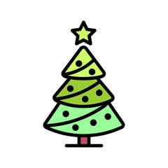 Obraz premium Holiday Season Icon Design
