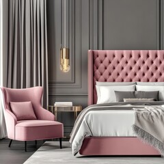 This luxurious space features a contemporary aesthetic with elegant finishes.