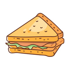 grilled cheese vector icon, foods vector illustration - simple illustration of grilled cheese perfect for logos, and foods-themed designs.