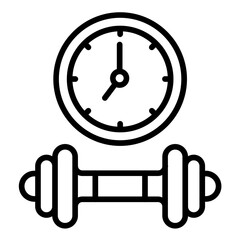 Gym Timer Icon