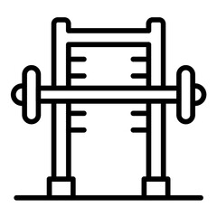 Squat Rack Icon