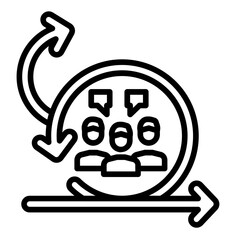 Daily Standup Icon