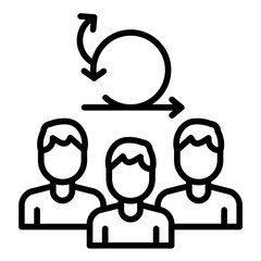 Scrum Team Icon