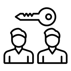 Public Key Icon