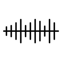 Audio Waveform Icon
